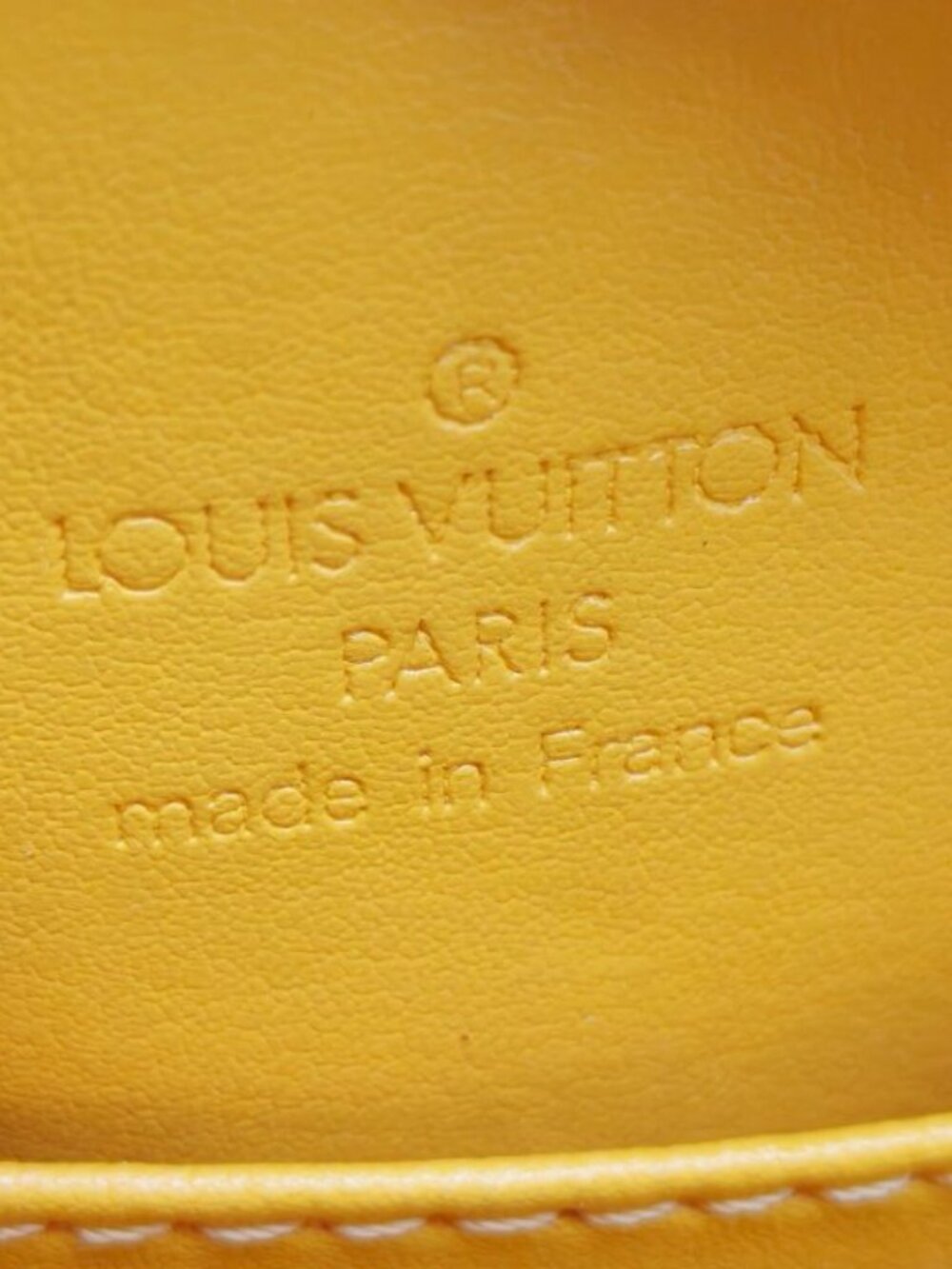Louis Vuitton Christie PM Monogram Vernis Yellow Patent Leather Crossbody Bag - Picture 12 of 14